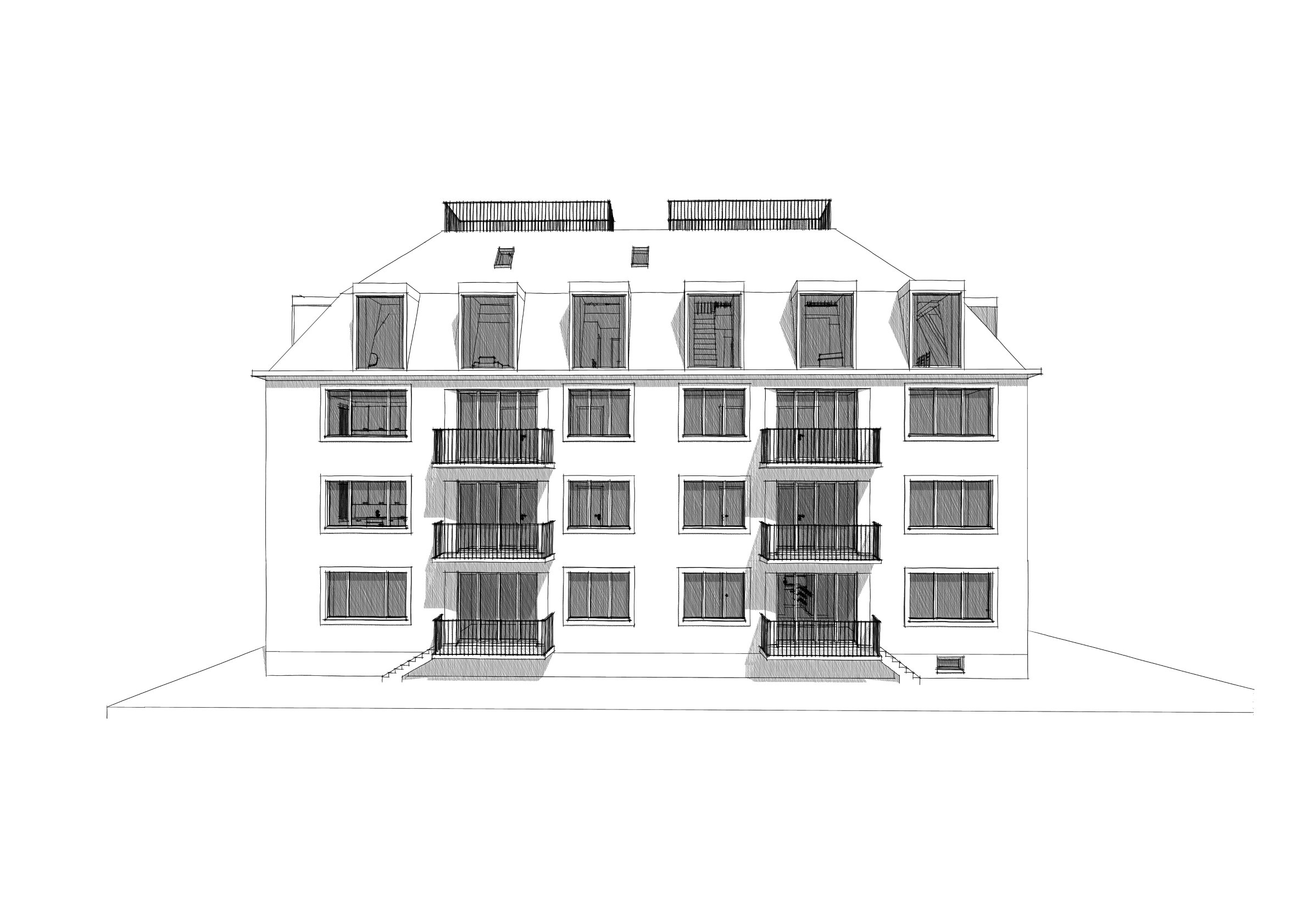 Mehrfamilienhaus-Zürich-1